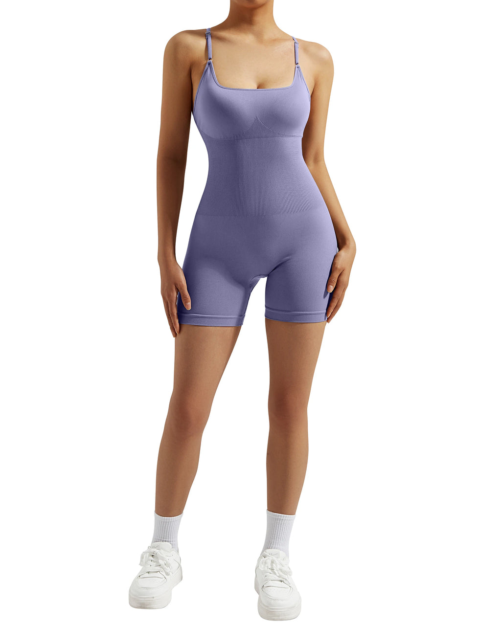 Women's Sexy Backless Tank Rompers Top Bodycon One Piece Halter Sleeveless Bodysuit Summer Sleeveless Short Jumpsuits Women